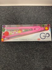  European Plug Go by FHI Heat 1-Inch Ceramic Tourmaline Styling Iron