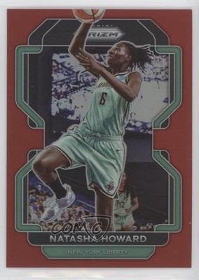 2022 Panini Prizm WNBA Red Prizm 20/199 Natasha Howard #52 0b3
