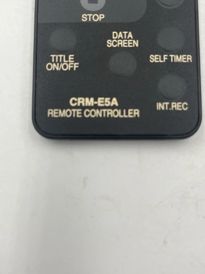 Samsung CRM-E5A Remote Control For VP-U8, VP-U10, VP-U12 Camcorders - Image 2 of 3