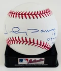 JOHNNY DAMON Signed "04 + 09 WS Champs" ROML Baseball ALA F12139