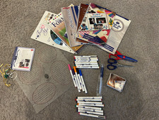 Creative Memories Design Layout Books Pens/Tools