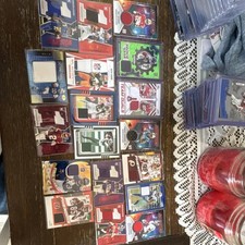  NFL Football Memorabilia/Relic Card Lot 18 patch card  