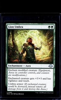 2024 MTG Magic the Gathering MH3 Modern Horizons 3 #160 Lion Umbra WOTC Green