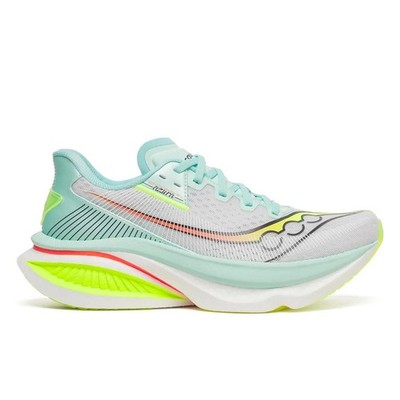 Saucony Endorphin Azura Women white splash Laufschuhe Joggingschuhe Damen