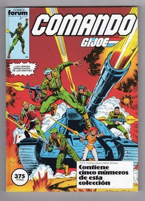 1982 MARVEL G.I. JOE A REAL AMERICAN HERO #1, #3, #4, #5, #6, #7   RARE SPAIN