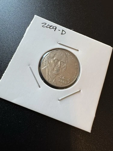2009-D Jefferson Nickel — photo from the most recent tracked eBay sale