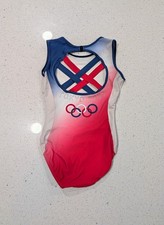 OLYMPIC 2021 TOKYO Higo Elite Gymnastics Dance Leotard LIMITED EDITION Large CLA