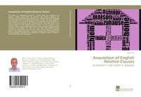 Emin Yas | Acquisition Of English Relative Clauses | Taschenbuch | Englisch