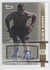 2014 SAGE Hit Auto Gold 83/250 Alden Darby #A104 Auto 1e0