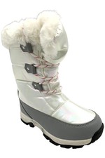 Khombu Kid's Girl Wade Blizzard Winter Boots Gray