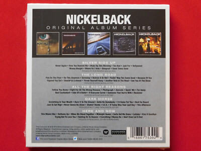 Nickelback 5 CD Original Album Set Long Road All The Right Reasons