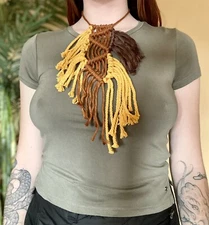 Handmade Macrame Necklace