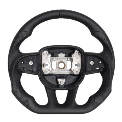 Vollleder-Lenkrad Fit Dodge Charger Challenger Durango 15-26 NO Heat