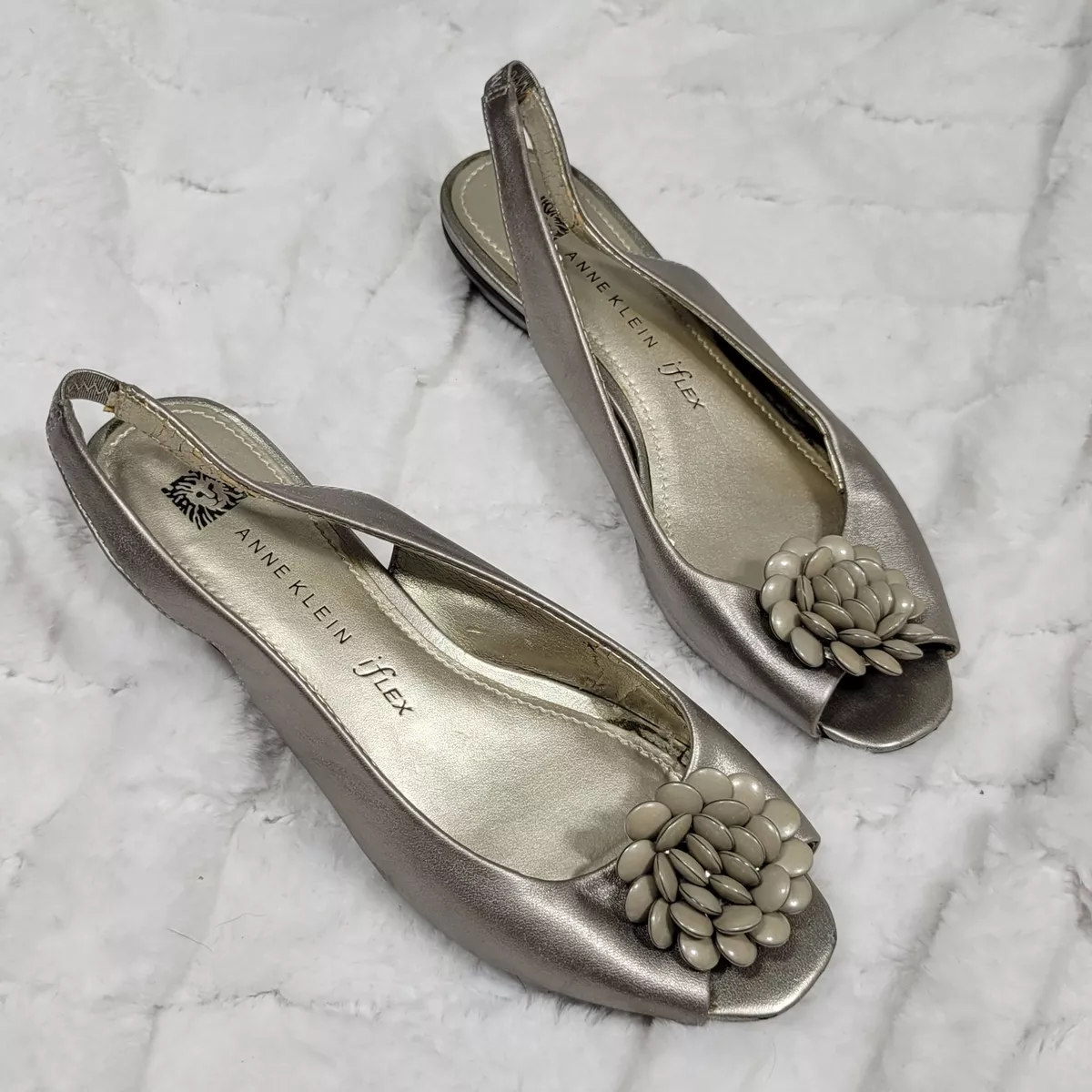 Anne Klein iFlex Aklarna 6.5 Women kitten heels flats eBay