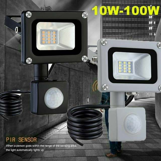 smart outdoor flood lights