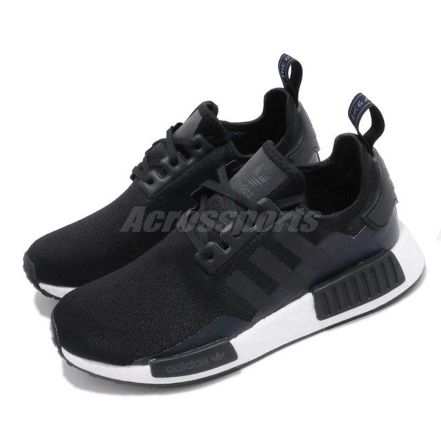 adidas Originals NMD_R1 J BOOST Black Navy White Kid Junior Women Shoes EG7924 | eBay