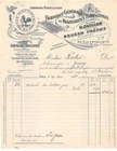 Invoice AM20181 Paris 1931 House H Guillon Beuzen Brothers Parisian Innovations