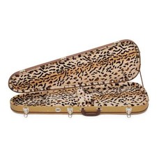 Teardrop Alligator Brown Case w/ Leopard Soft...