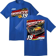 Chase Briscoe 2025 Bass Pro Shops #19 Royal 2-Spot T-Shirt Blue