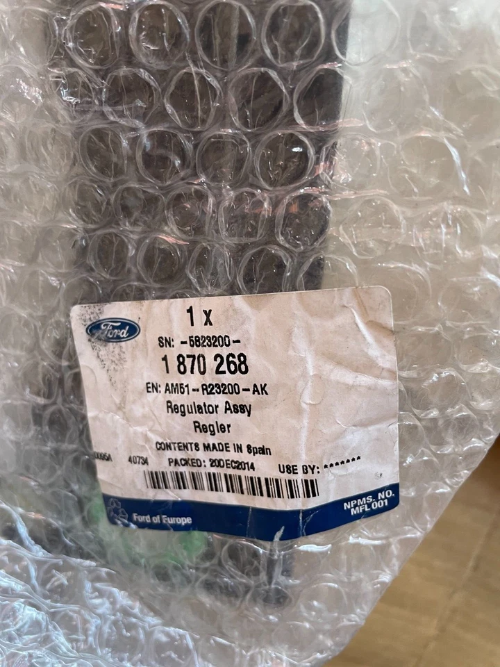 GENUINE FORD FOCUS C MAX 10-15 Mk2 O/S Front Driver Window Regulator 1870268 NEW - Image 2 of 4