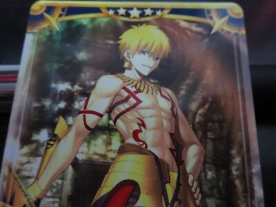 FGO Fate Grand Order Arcade Card Servant Gilgamesh Archer d | eBay