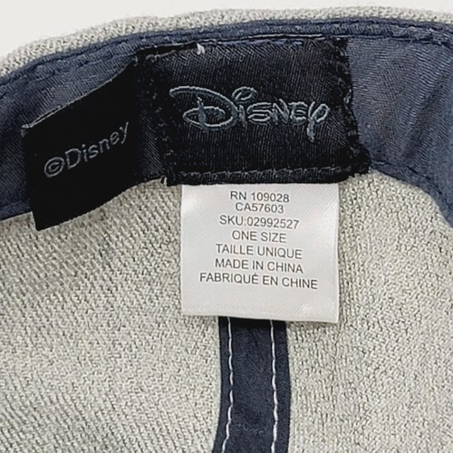 Disney Lilo & Stitch Snapback Hat Hawaiian Print Adjustable Wool Cap Blue/Gray - Picture 8 of 10