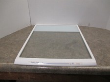 AMANA REFRIGERATOR GLASS SHELF SCUFFS/SCRATCHES/WHITE LABEL PART 10783126