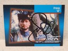 1992 Impel Star Trek - The Next Generation 5th Season Commemorative #113 SIGNED