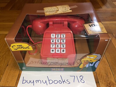 The Simpsons Licensed MOE'S PRANK PHONE 2024 NEW Jakks Pacific IN