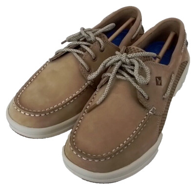 Sperry GameFish 3-Eye Linen 8.5 US NIB