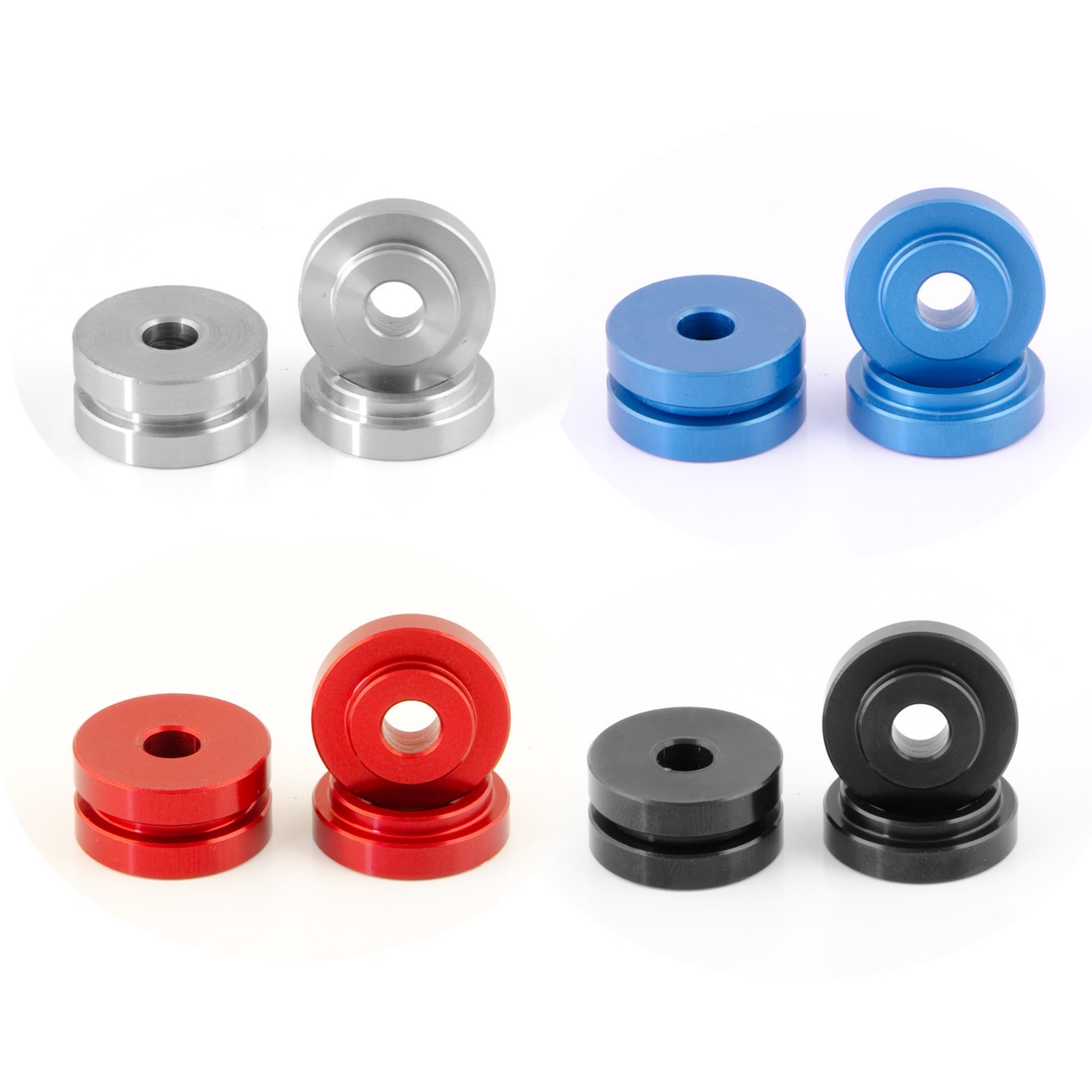 Fiesta ST Aluminum Shifter Base Bushings BLACK ANODIZED FINISH eBay