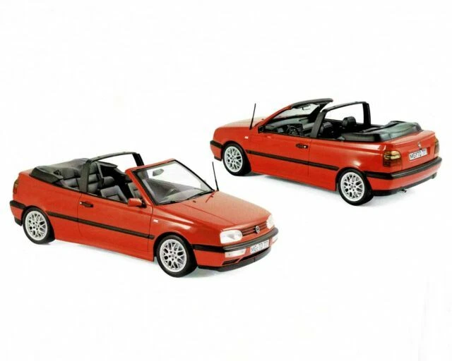 Voitures, camions et fourgons miniatures rouges Golf Volkswagen