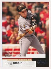 2004 Donruss / Leaf #137 Craig Biggio, Houston Astros, HOF.