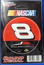 NASCAR Dale Earnhardt Jr 8 Round Decal