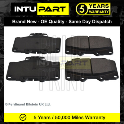 Fits Toyota Hilux 1988-2005 Land Cruiser 1984-2001 IntuPart Brake Pads Set