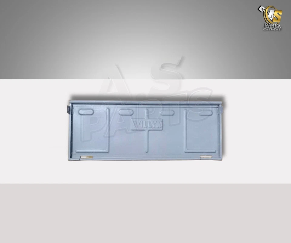 Ajuste para Willys Jeep CJ2A CJ3A CJ3B CJ5 CJ6 - Puerta trasera + bisagras y cadena con lona Foto 2 de 4