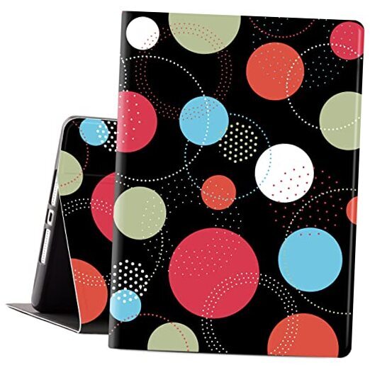 Colorful Circle Case for iPad 7th/8th/9th Gen - Slim Protective Cover-image