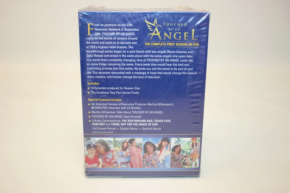 Touched by an Angel 1 сезон полный первый сезон (DVD, 2004, набор из 4 дисков) - Изображение 4 из 4