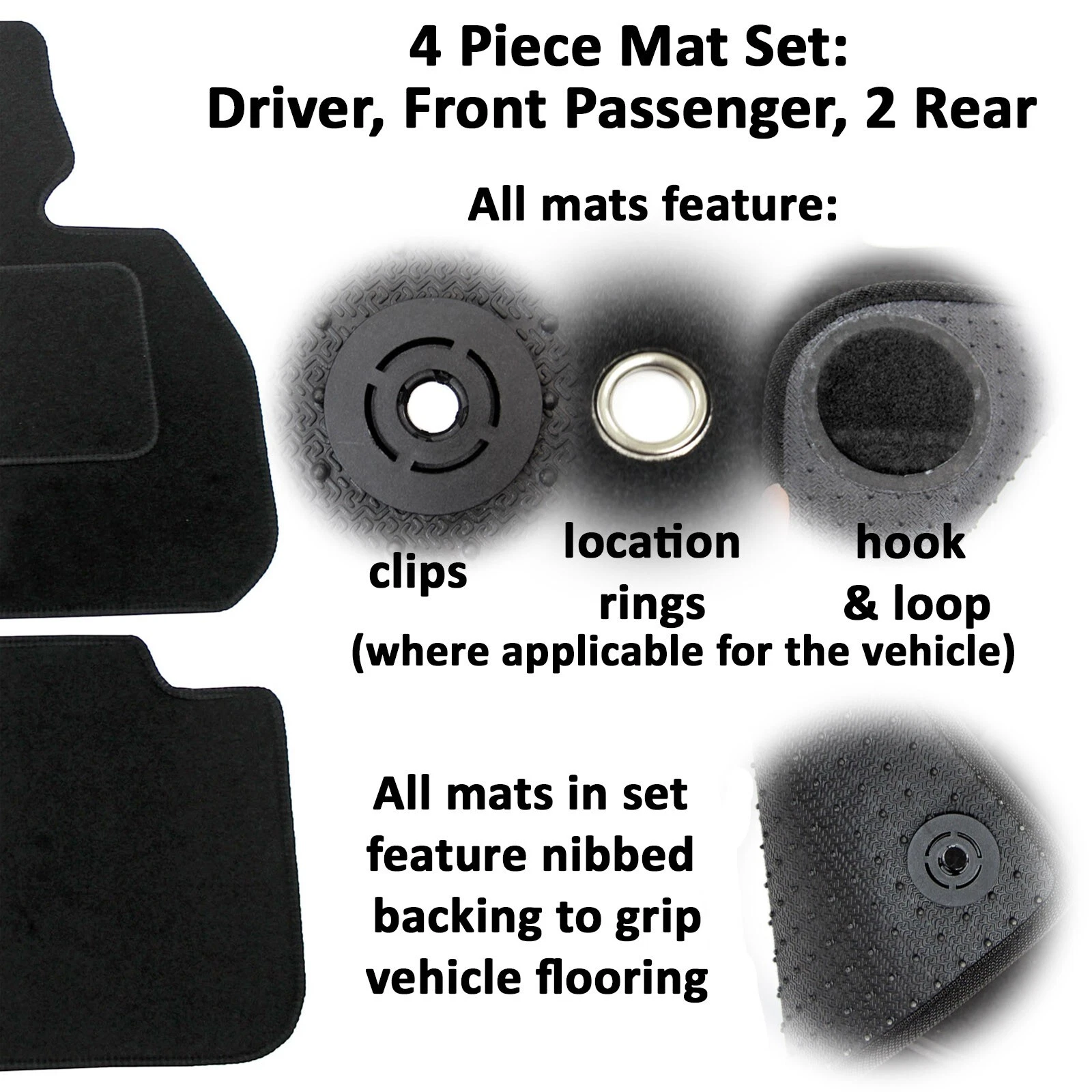 Actiasmat Vauxhall Mokka E Electric Tailored Carpet Car Mats