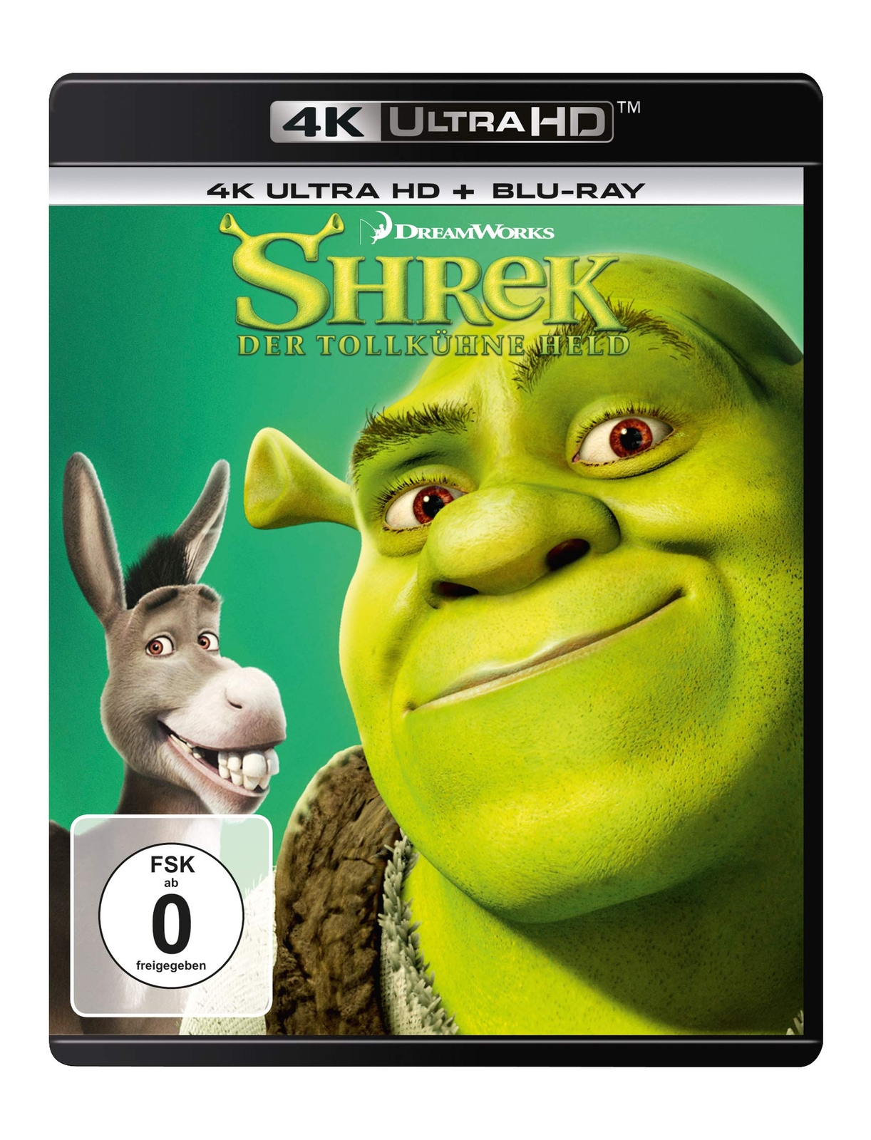 Shrek - Der tollkühne Held (4K Ultra-HD) (+ Blu-ray 2D) (4K UHD Blu-ray) Hehn