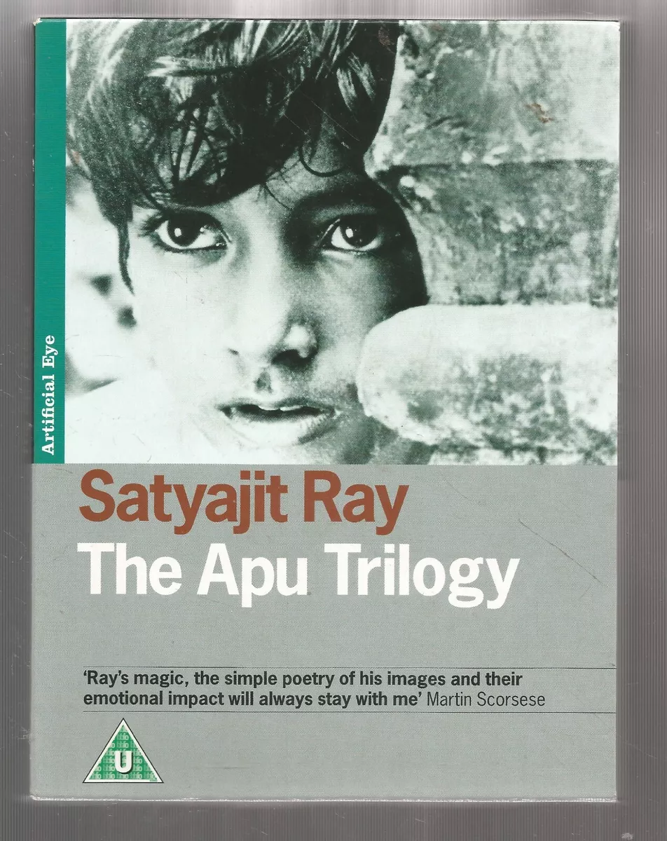 THE APU TRILOGY Satyajit Ray UK R2 DVD 3 DISC BOX SET