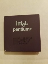 Intel Pentium 100 A80502-100 SX963 100 MHz Socket 5/7 CPU With 3pin Fan