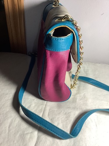 Steve Madden Early 90’s Crossbody Bag ~ EUC ~ Multicolored With Chain Strap - Bild 5 von 13