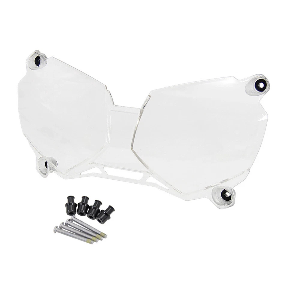 Motorcycle Headlight Protector For Triumph Tiger 1200 Tiger 800 Transparent - Image 3 of 4