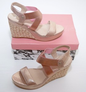moda in pelle wedge sandals