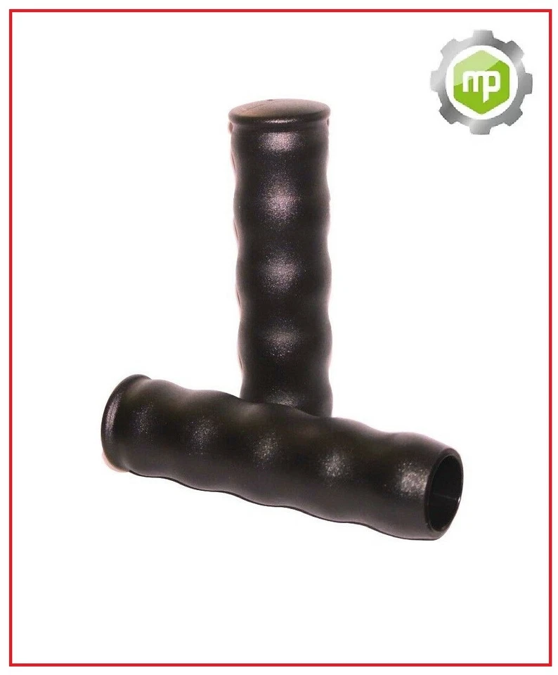 2x Ersatzgriff Griff Wellengriff Schubkarre Sackkarre Stange Rohr 28 mm SCHWARZ