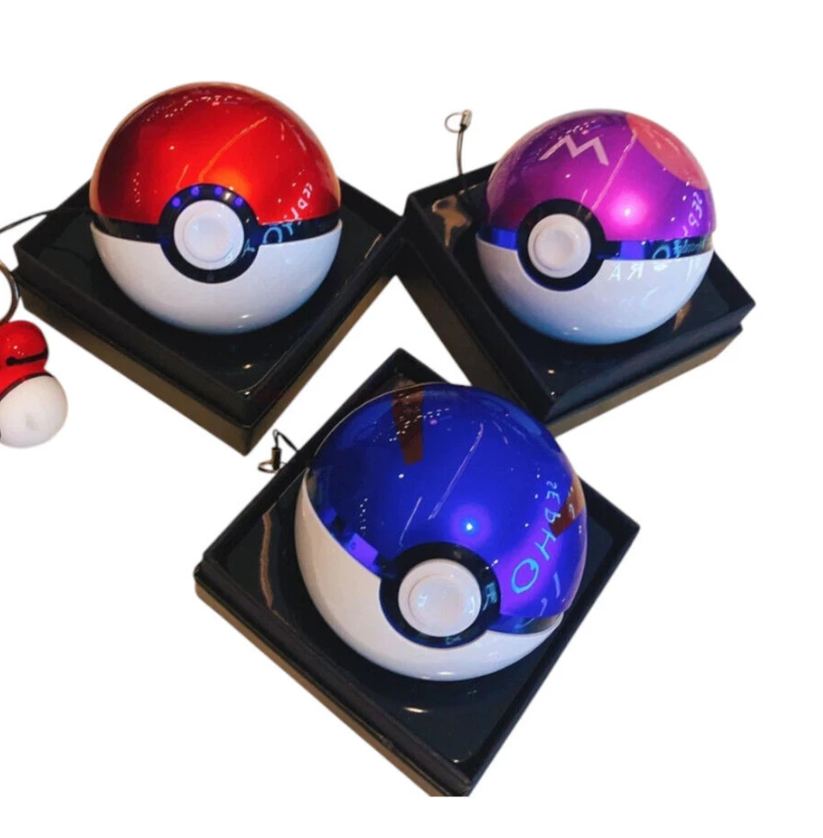 Pokemon Ball Power Bank 20000mAh LED Batería Externa Doble Puerto Cargador Portátil Foto 4 de 4