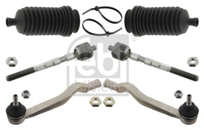 SPURSTANGENSATZ DACIA LOGAN, SANDERO 04- (SPURSTANGEN MIT SPITZEN UND ABDECKUNGE