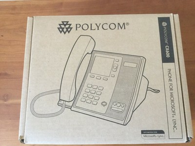 Polycom CX600 IP Phone 2200-15987-025 POE (New in Box)