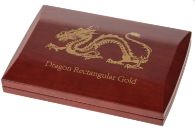Münzbox / Etui Münzkassette für Rectangular Dragon 12x 1 Oz Goldmünzen
